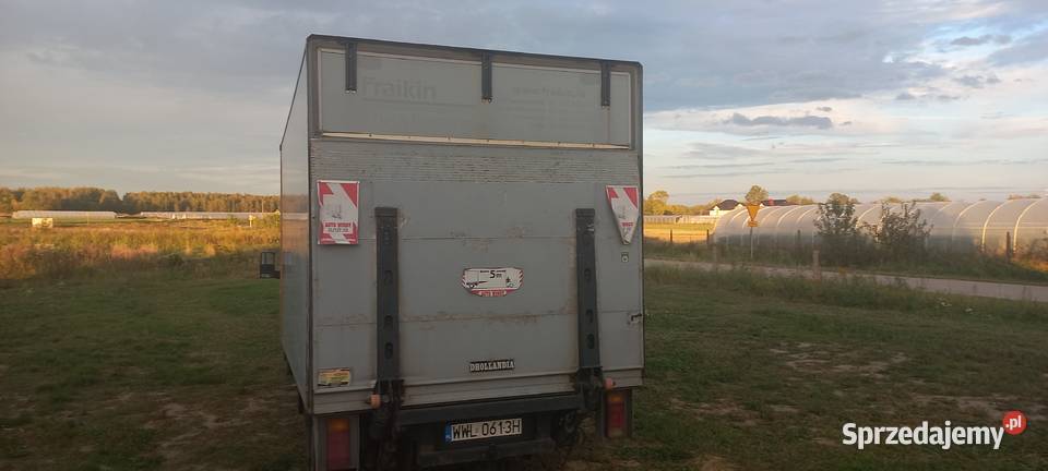 kontener aluminiowy z windą 750 Dholandia Żerdź
