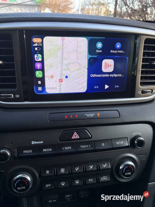 Kia Sportage 16 GDI LED Salon Polska 2021 Serwis elektryczne lusterka