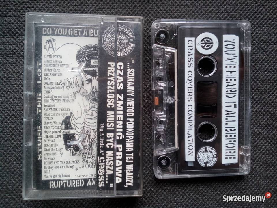 Kasety magnetofonowe Ścianka Queen Front Line dolnośląskie Kąty Wrocławskie