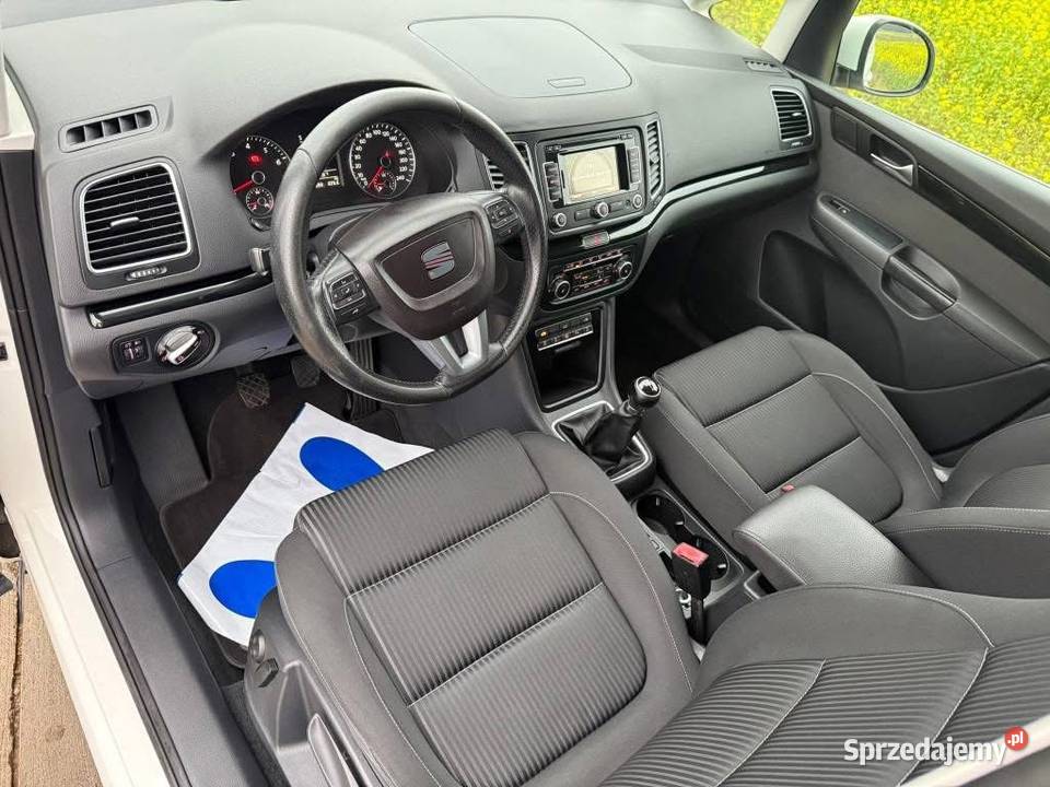 Seat Alhambra 14benz150 7os 2011r podlaskie Rutki-Kossaki
