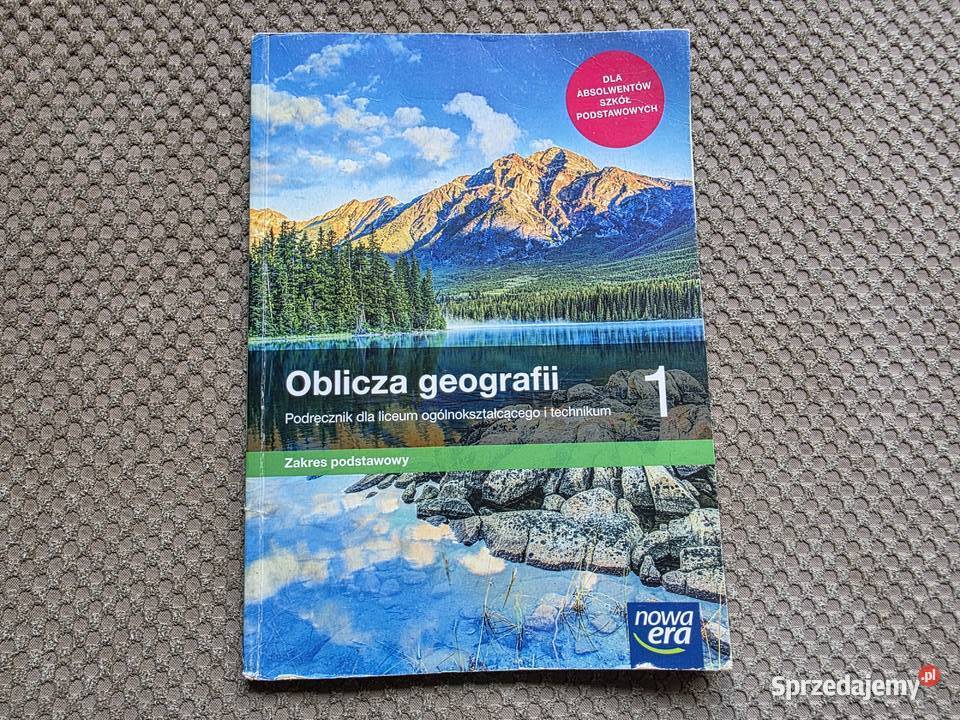 Oblicza geografii 1 zakres podstawowy miękka małopolskie