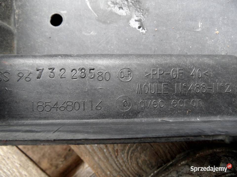 CITROEN C3 II 14 HDI 10r pas przedni wzmocnienie