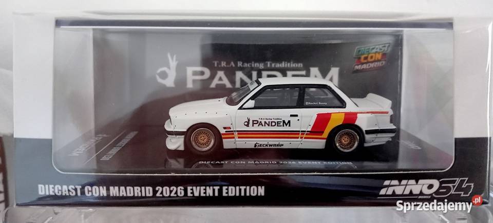 Inno64 164 BMW E30 Rocket Bunny Madryt 2026 Metal  Jaworzno