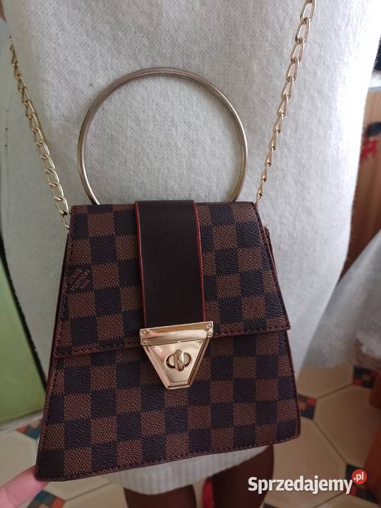 Louis Vuitton Mała brązowa torebka listonoszka Listonoszka Kraków