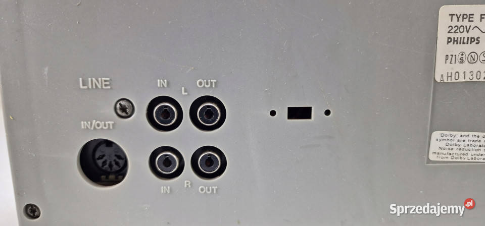 Magnetofon Cassette Deck Philips F6121 F 6121 Międzychód