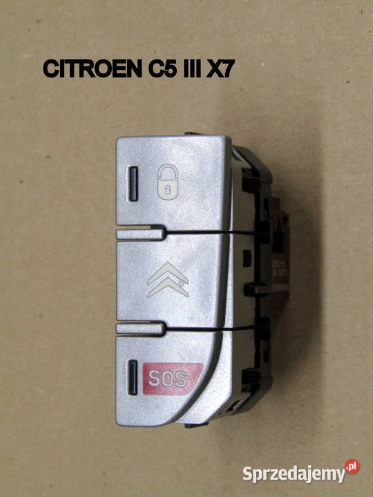 WŁĄCZNIK PANEL BLOKADY DRZWISOS CITROEN C5 III Mysłaków
