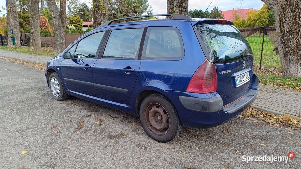 Peugeot 307 16HDi 90 2005r Polski Salon 307 dolnośląskie Wrocław
