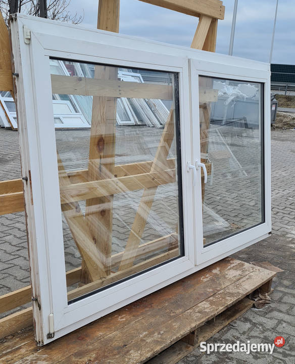 OKNO KacprzaK 238X135 OKNA Używane Plastikowe Lublin