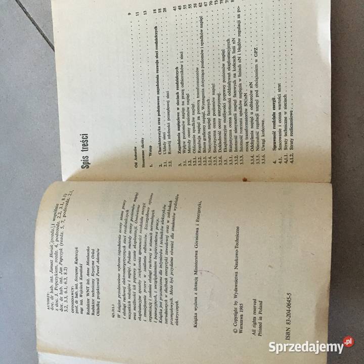 Eksploatacja elektroenergetycznych sieci sprzedam