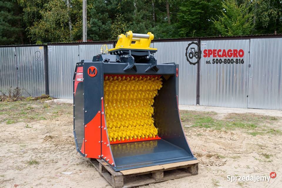 PROMOCJA Przesiewacz łyżkowy do ziemi gruzu Tomaszów Mazowiecki