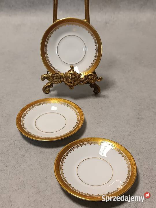 Rosenthal Kolekcjonerski Zestaw 3 Patera Porcelana i szkło Gdańsk