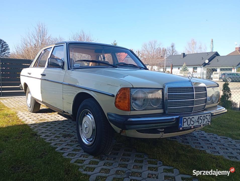 Mercedes Benz W123 240D Taxi nieuszkodzony wielkopolskie Kalisz