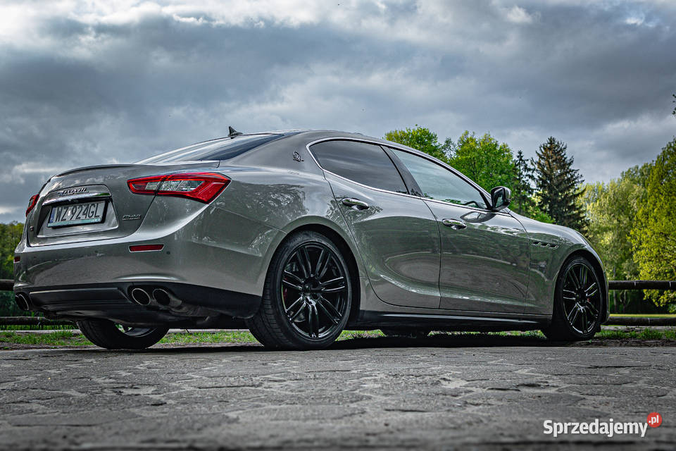 Maserati Ghibli SQ4 4x4 1wszy właściciel 410hp Łomianki