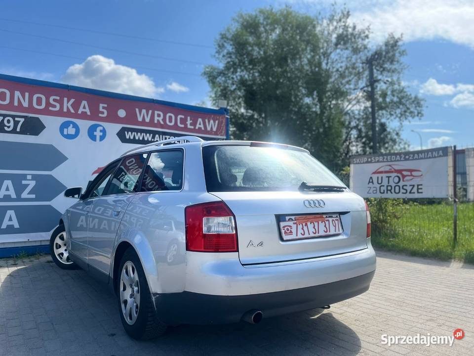Audi A4B6 20 Benzyna Alufelgi Klima Zadbany Wrocław sprzedam