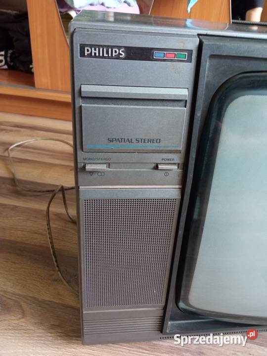 Stary Telewizor Philips Elektronika