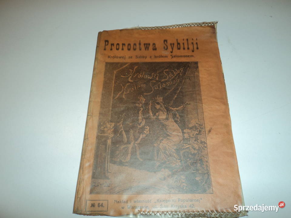 Mądra rozmowa królowej ze Saby z królem Antykwariat Nowy Sącz