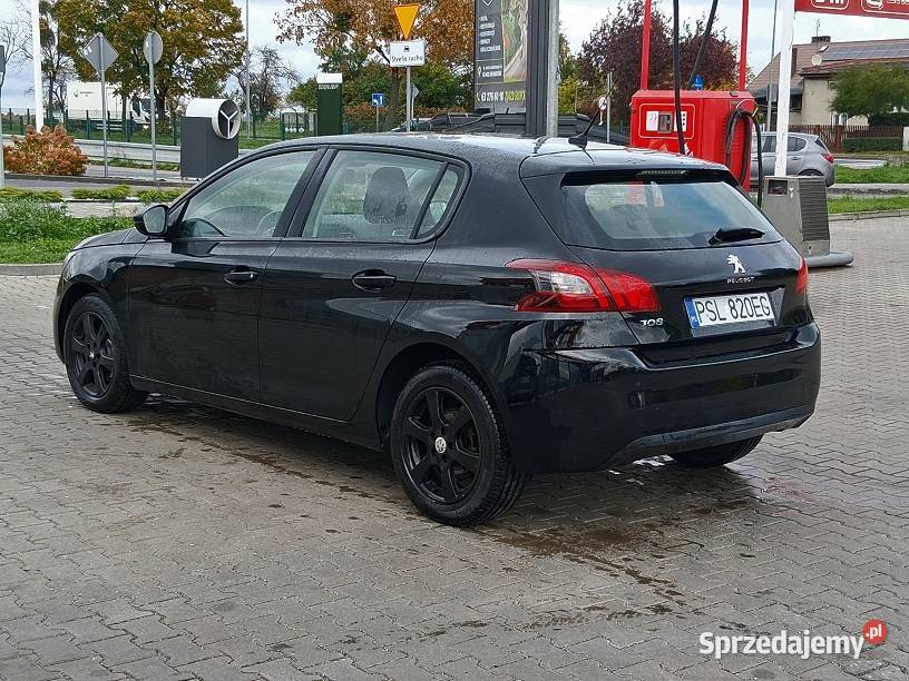 Peugeot 308 15 HDI Klima LED Zarejestrowany w wielkopolskie Słupca