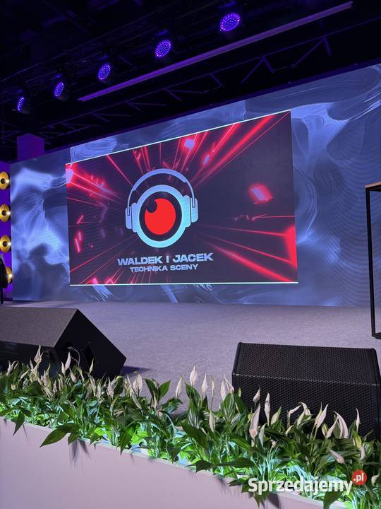 Dioda LED wynajem Ekrany LED Telebim P 28 indoor Poznań