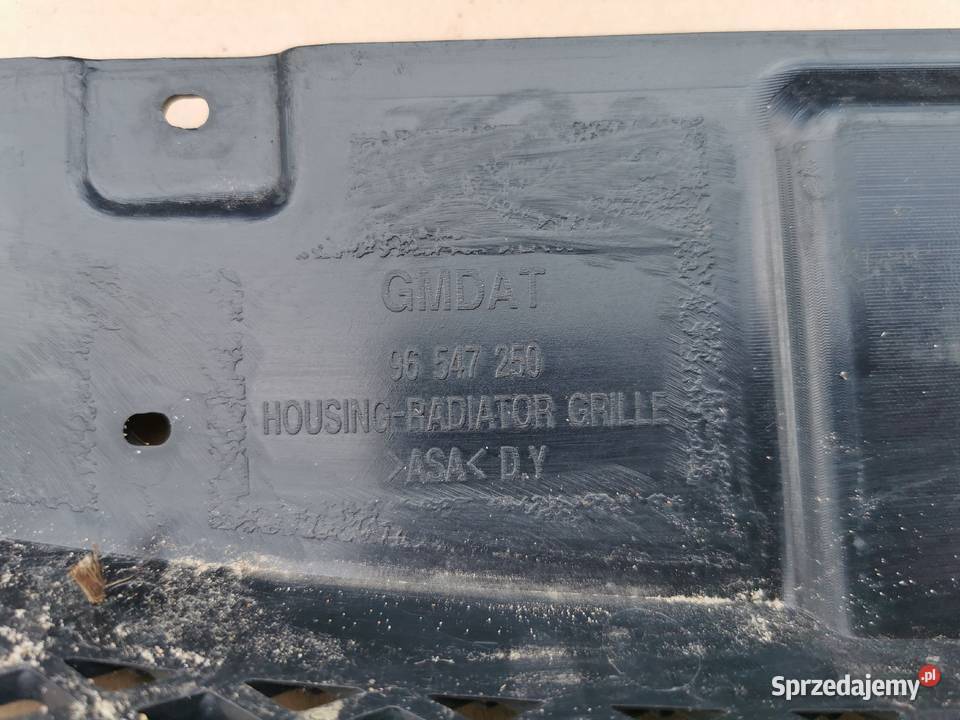 Grill daewoo lacetti chevrolet 96547250 oryginał Sieraków