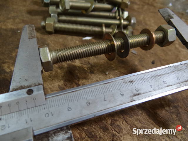 śruby ESKA 10mm 10 sztuk org DDR Żary