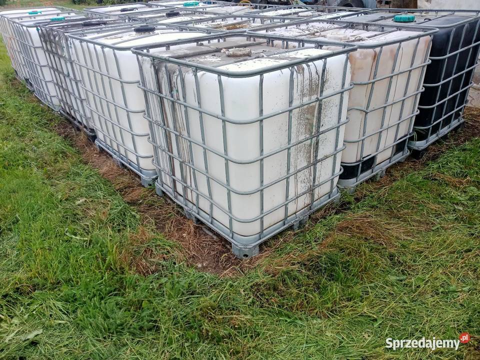 Zbiornik mauser 1000l pojemnikdowóz Probostwo Górne