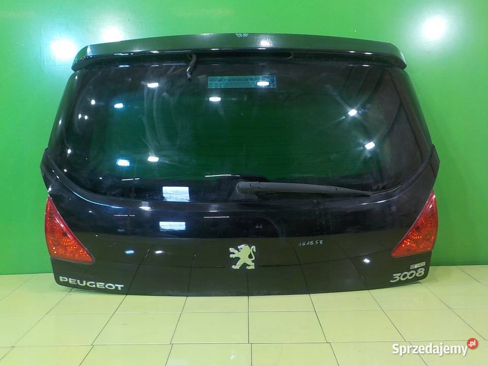 PEUGEOT 3008 11r 5D klapa tyl mazowieckie Suków