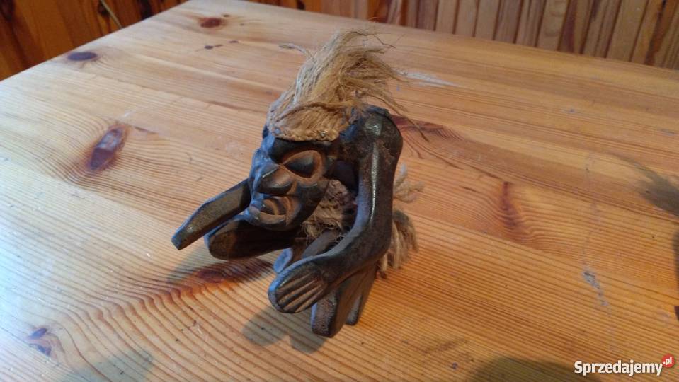 figurki Afryka drewno łódzkie
