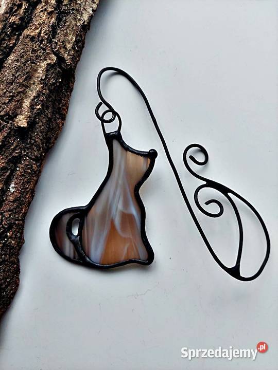 zakładka do książki piesek Lupo witraż śląskie Piekary Śląskie