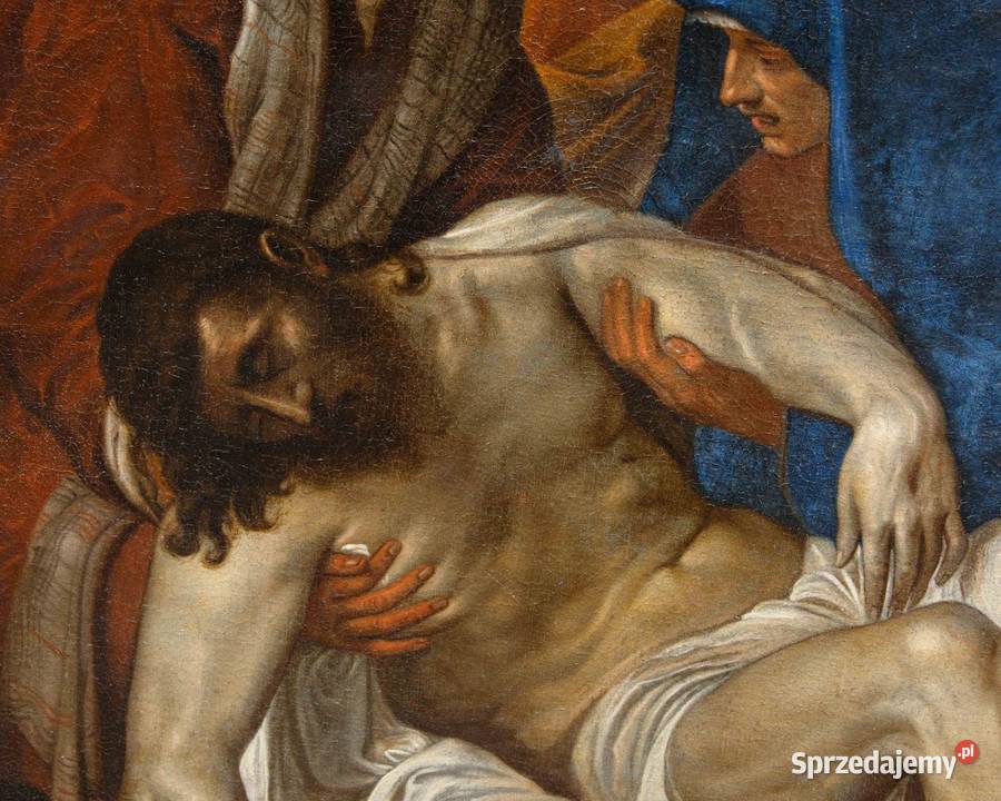 Obraz złożenie do grobu antyk małopolskie