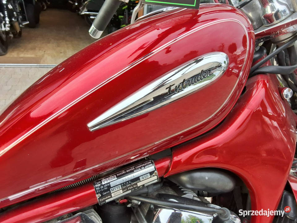 Suzuki Intruder Piekny motocykl w niesamowitym wielkopolskie Stare Miasto