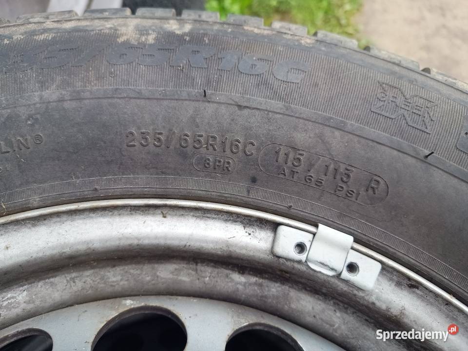 Koła z oponami VW crafter Man 235x65x16c Cołdanki
