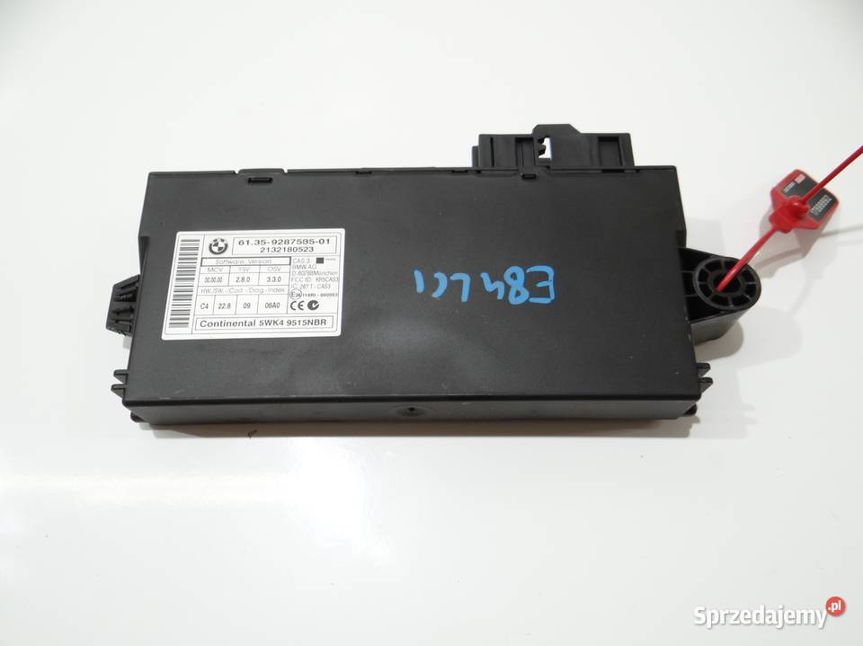 MODUŁ STEROWNIK CAS BMW X1 E84 OE 9287535 Strzyżewice