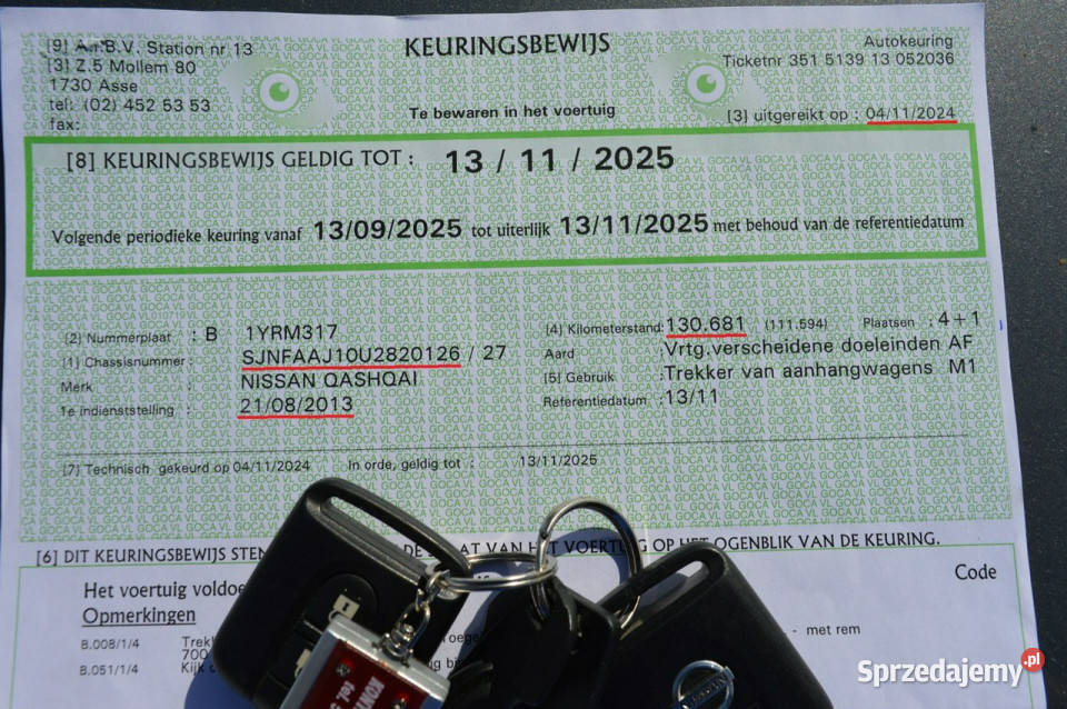 Nissan Qashqai 16i Automat Serwis Navi Kamera nawigacja lubelskie Hrubieszów