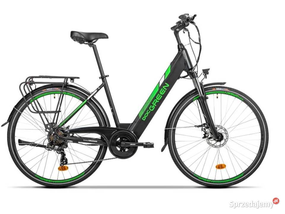 Rower elektryczny holender miejski DocGreen 250W wielkopolskie Poznań