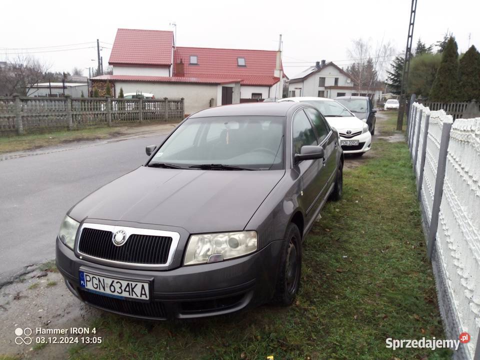 Sprzedam Skodę superb 1 gaz klimatyzacja Gniezno