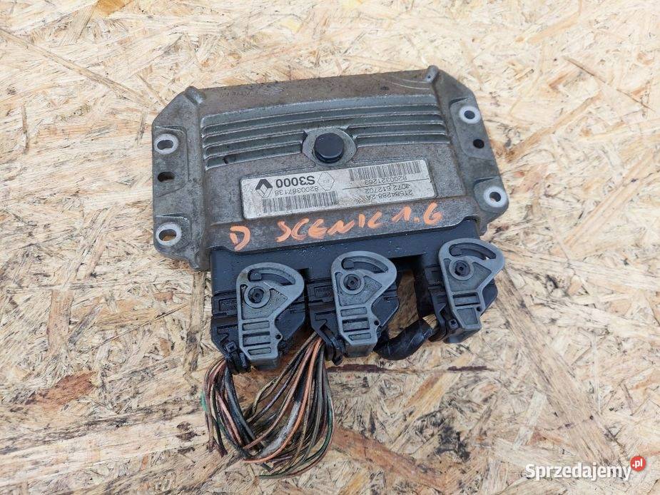 STEROWNIK SILNIKA RENAULT SCENIC II 16 16V Czujniki i sterowniki Gliwice