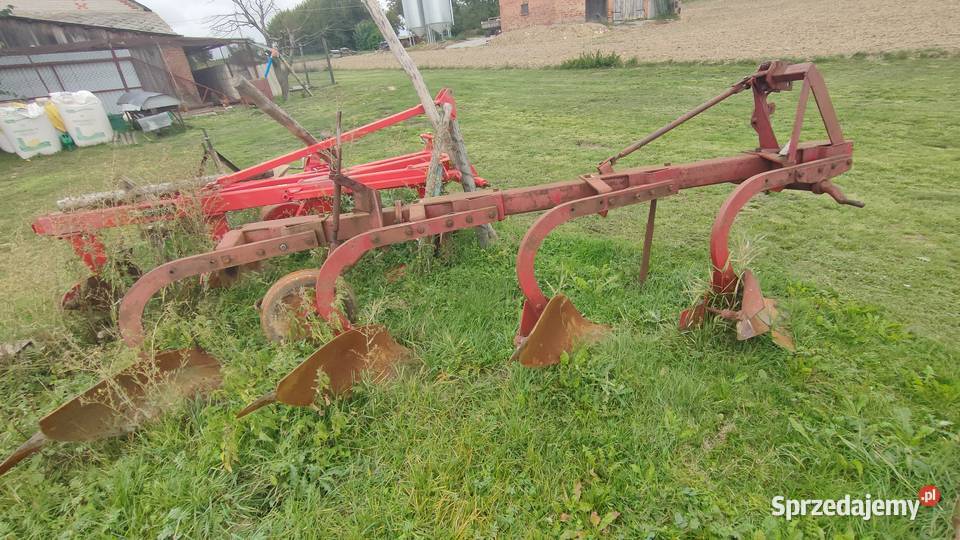 Pług Bovlund favorit 4skibowy nieuszkodzony Żółkiewka-Osada