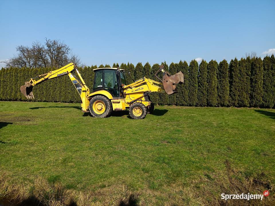 Koparko ładowarka Komatsu WB 93 łódzkie Opoczno