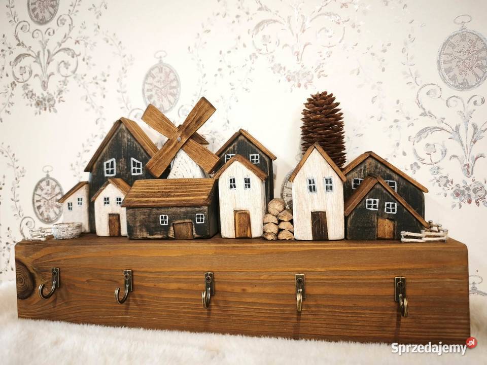 Wieszak na klucze dekoracja ścienna 7cm lubuskie Krosno Odrzańskie