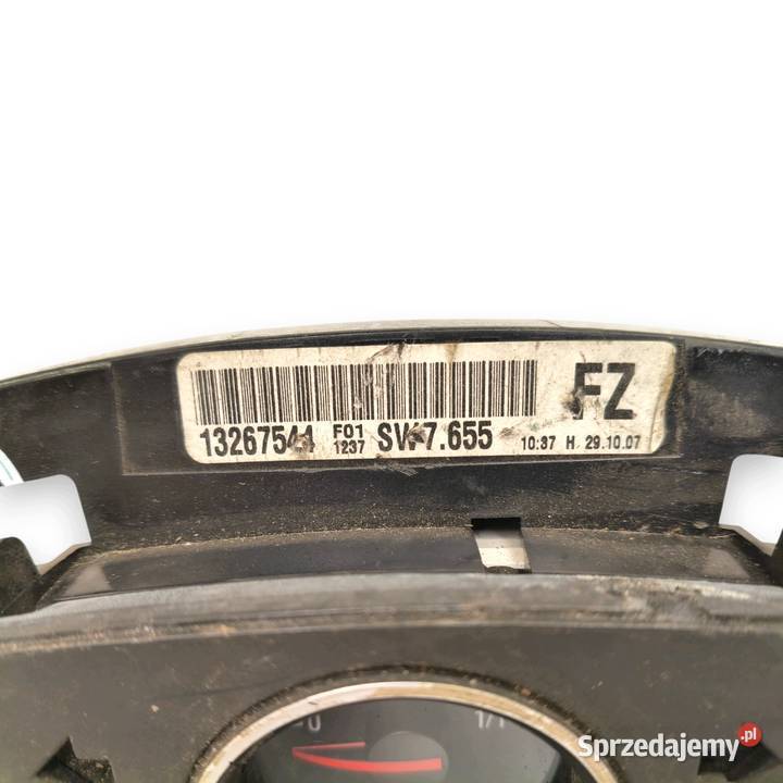 LICZNIK ZEGARY 13267544 FZ Opel Astra H Zafira B