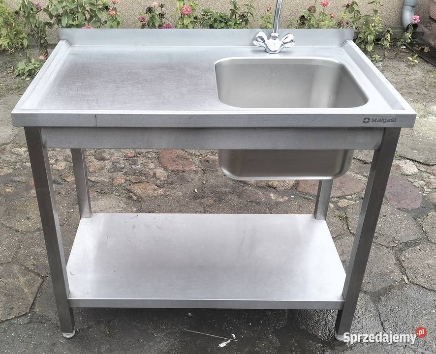 Zlew gastronomiczny 1komorowy 100x60x85 Słupia Kapitulna