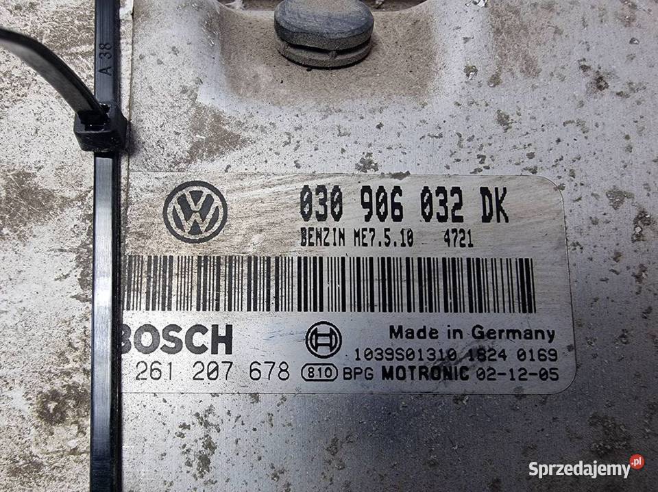 KOMPUTER SILNIKA ECU SEAT AROSA 030906032DK osobowe kujawsko-pomorskie sprzedam