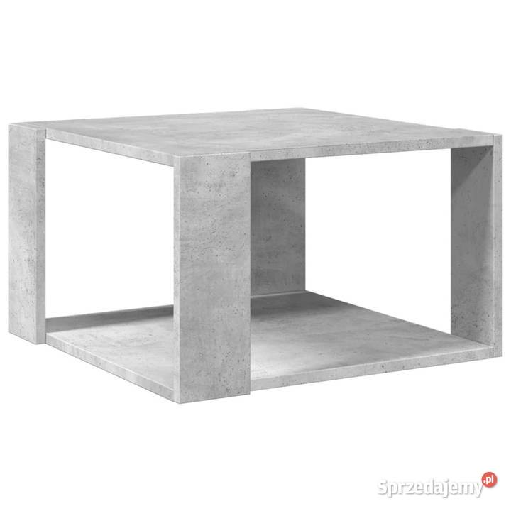 Stolik kawowy szarość betonu 515x515x30 WM848139 Warszawa