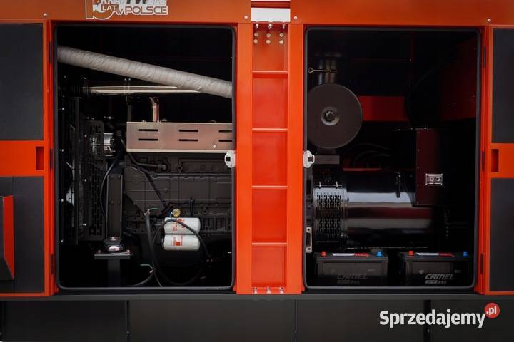 AGREGAT PRĄDOTWÓRCZY WYCISZONY 350 KVA PRZYCZEPA Agregaty prądotwórcze