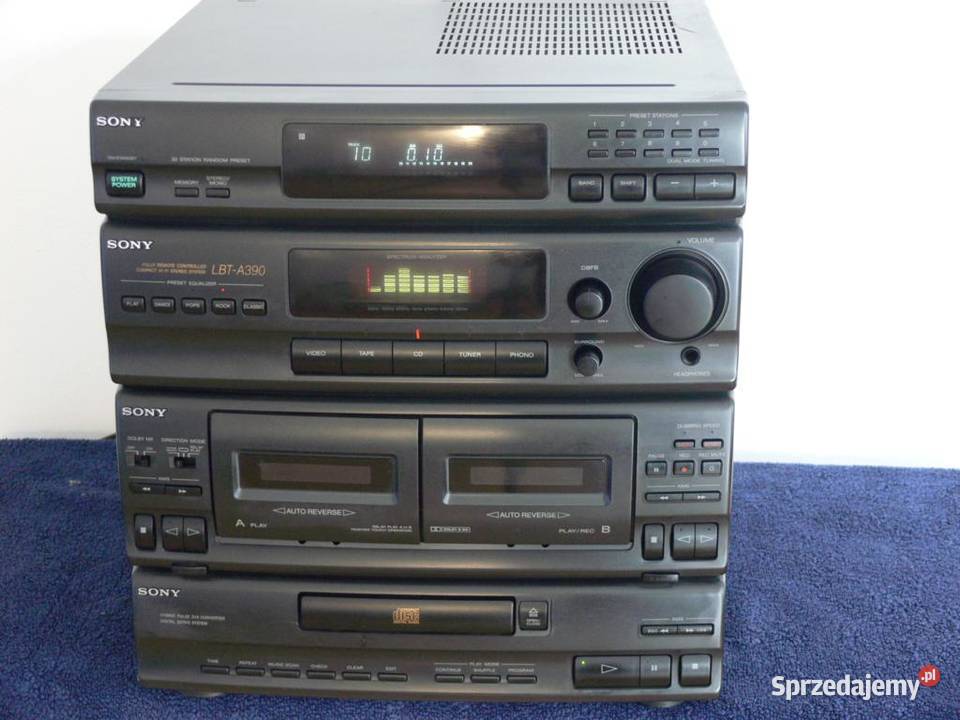 Wieża Sony LBTA390 mocna WYSYŁKA