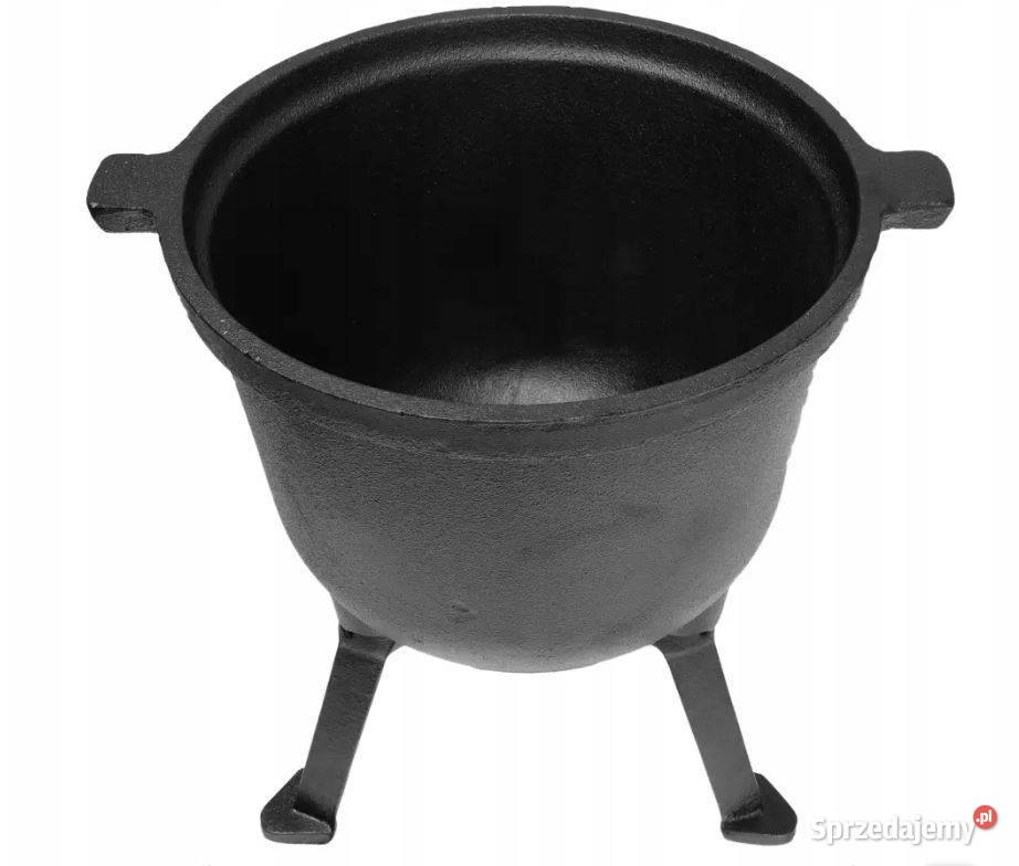 219 Kociołek żeliwny 10 litrów Zabrze