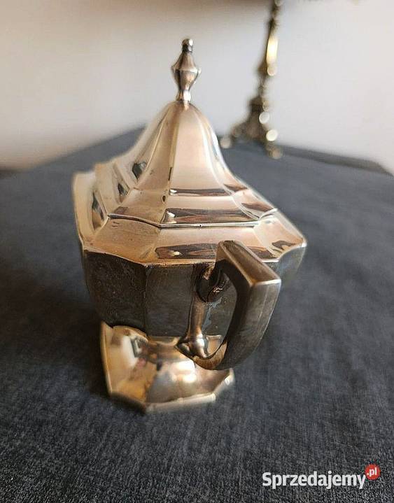 Cukiernia SREBRO 1922 r Art Deco 275 gram Węgorzewo