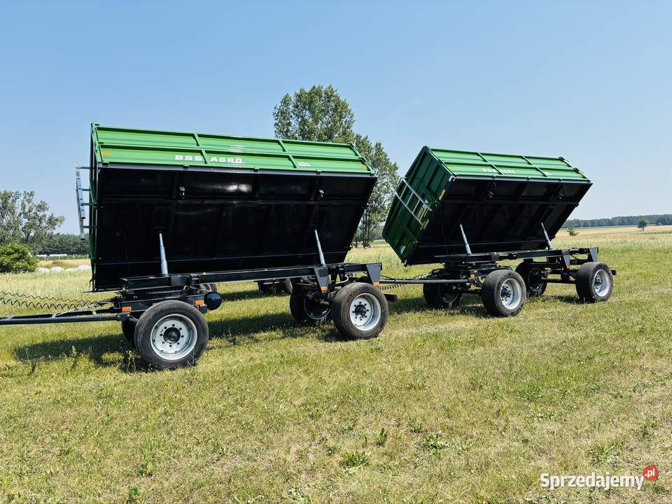 Brandys BSS AGRO 9 ton przyczepa przyczepy Brudzewice