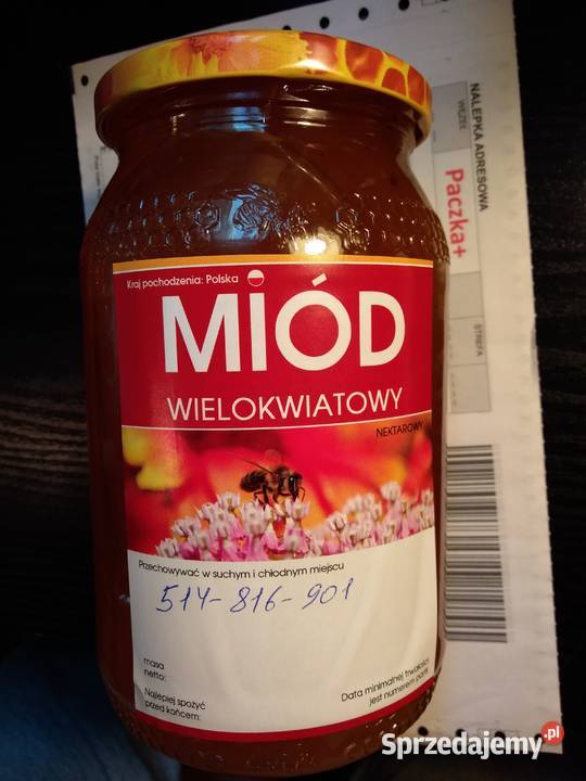 Miód z Mleczkiem pszczelim Mleczko pszczele w Pszczelarstwo Warszawa