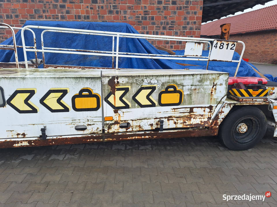 Wózek bagażowy MULAG MEF9 wysokość podnoszenia pełny VAT wielkopolskie Nowa Wieś Książęca